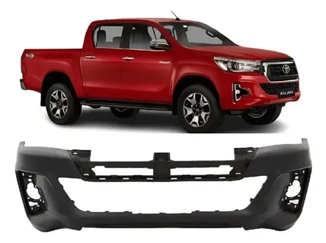 Parachoque dianteiro Toyota Hilux 2019 a 2020 Novo e Original Toyota