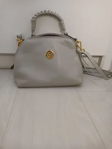 Mini Bag Siena Couro Creme Laci Baruffi
