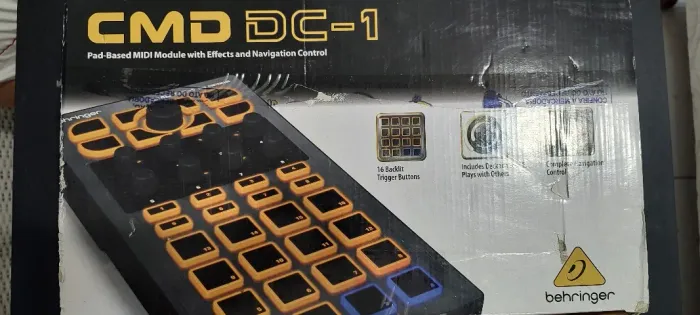 Behringer CMD DC?1 - Controladora MIDI - Completa e Funcionando