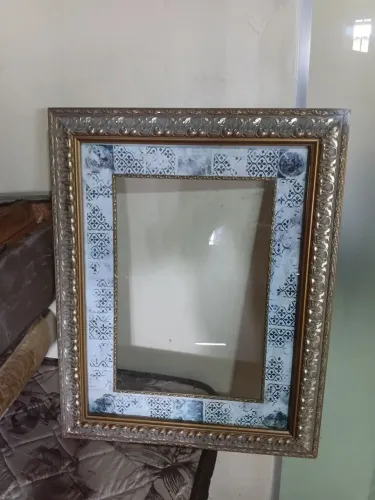 Moldura com vidro