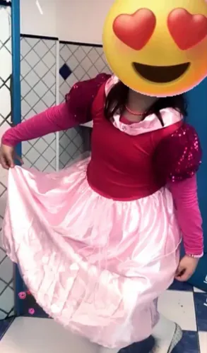 Fantasia Aurora infantil