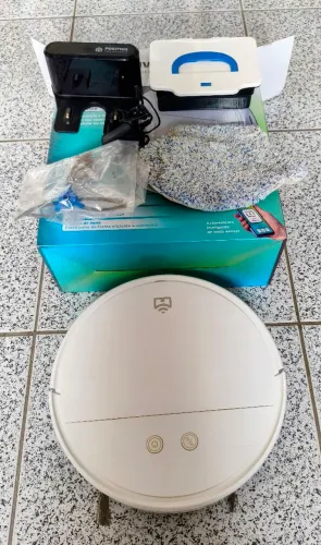 Robô aspirador wi-fi + PRA 500