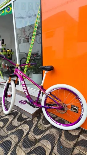 Bicicleta HUPI NAJA V9 gancheira horizontal 