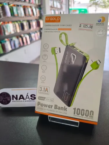 Carregador portátil Power Bank 10.000 mah universal