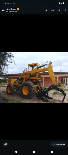 Vendo ou troco carregadeira de cana jondere 6405