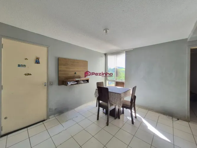 Apartamento para alugar em Limeira, Residencial Rubi, com 2 quartos, com 47 m², Residencia