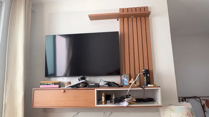 Painel para TV com armário