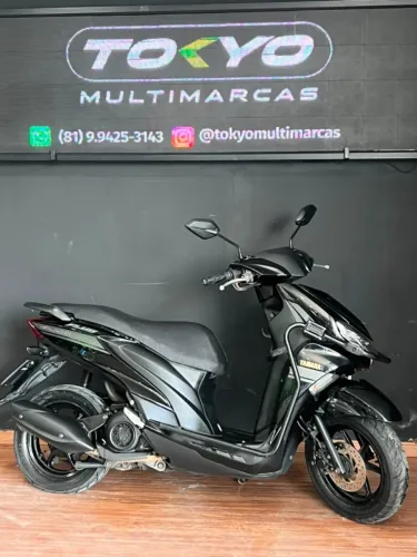 YAMAHA FLUO 125 2024 PRETA