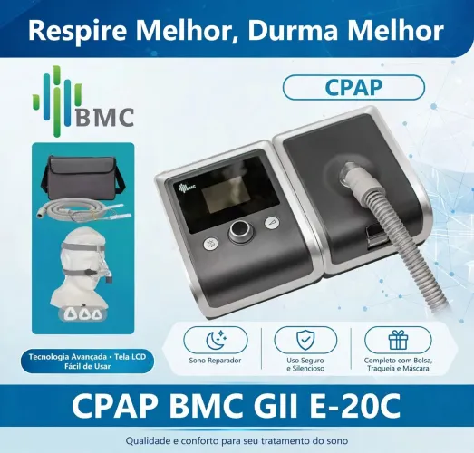 CPAP BMC GII E-20C Novo!