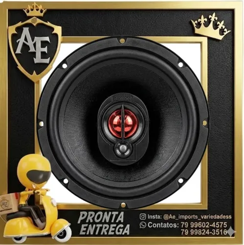 Alto falante 6 polegadas Bomber