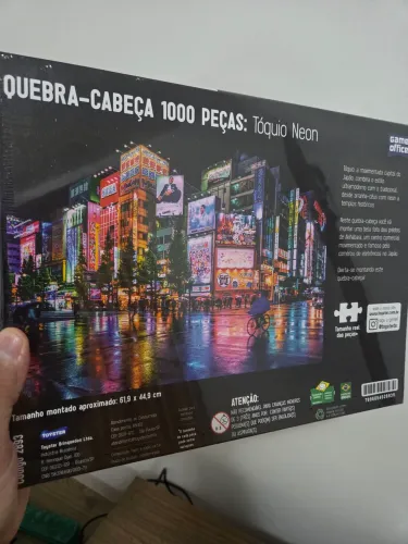 Quebra cabeça 1000 peças