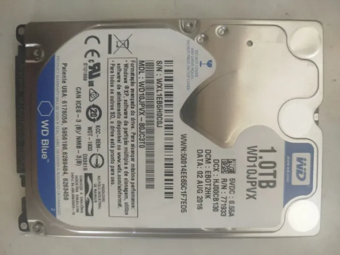 HD Notebook 1 TB