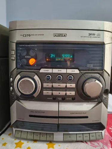 Micro system philips Fw C270 80w usado