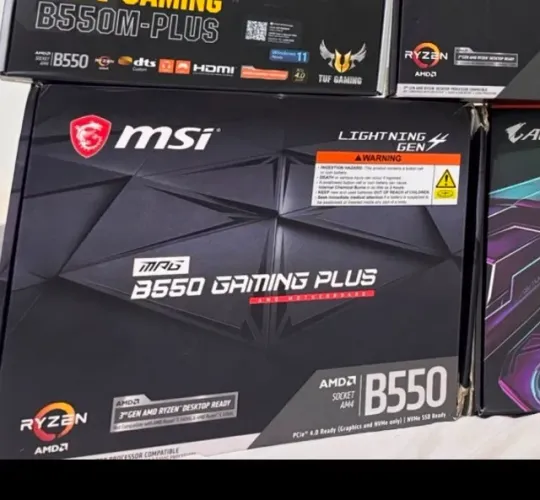 CAIXA VAZIA PLACA MAE B550 GAMING PLUS MSI