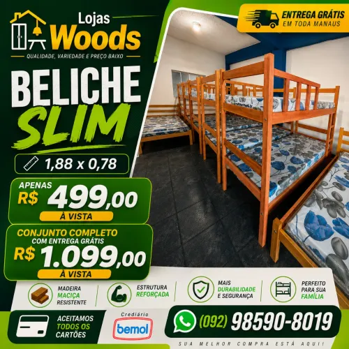 Beliche Madeira R$ 499,00 Novo a Pronta Entrega 