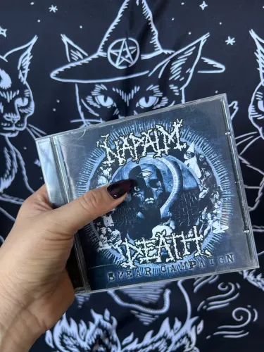 CDs de bandas de metal