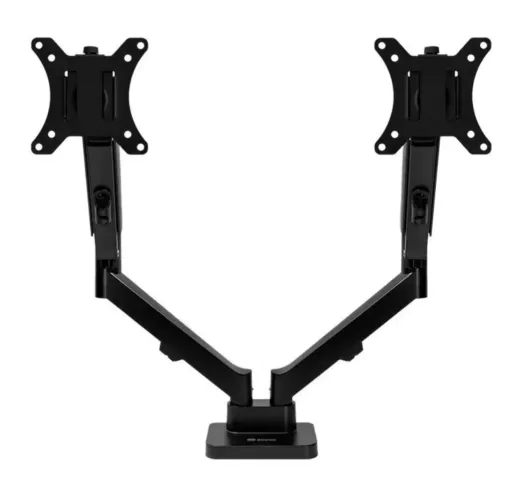 Suporte Articulado Para 2 Monitores 13 a 32 Pistão a Gás Zinnia Nimbo 210 Preto
