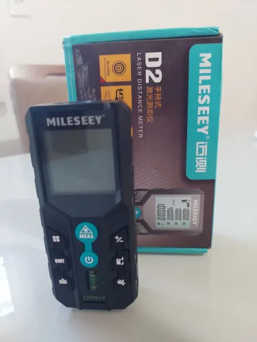 Trena a laser Mileseey de 60m Recarregável (NOVA) - Anápolis/GO