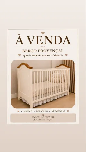 Vendo berço 