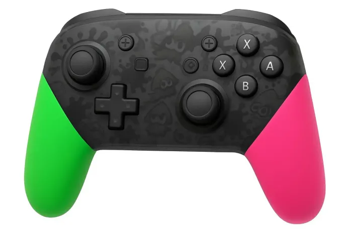 Pro Controller Nintendo Switch Controle Sem Fio Linha Premium - Splatoon 2