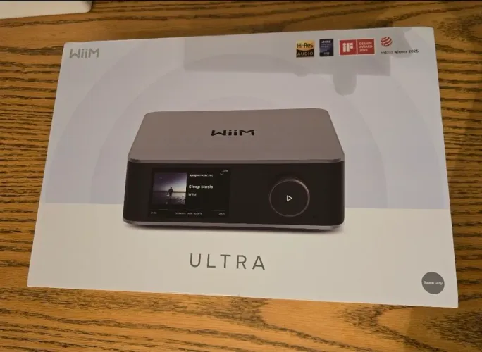 WiiM Ultra Streamer do momento Spotify Tidal Qobuz