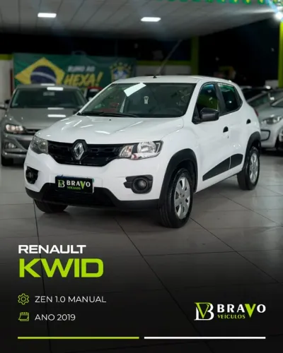 Renault Kwid Zen 1.0 Flex 12V 5P Mec. 2019