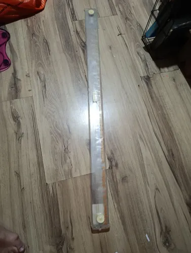 Régua Acrílica Paratecnica ARQUITETURA DESENHO para mesa com roldanas 1,20m