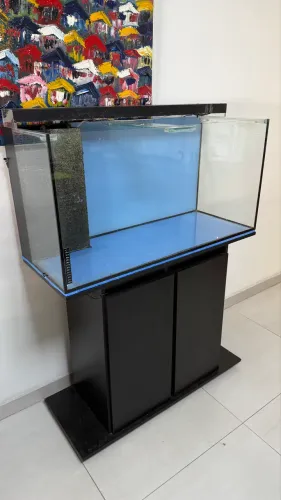 Aquário 200 litros com Sump embutido + Móvel + calha iluminação 