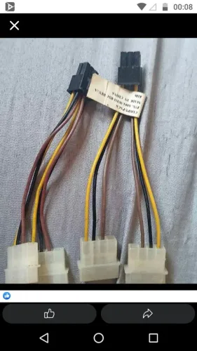 Adaptador PCI E Para Placa De Video