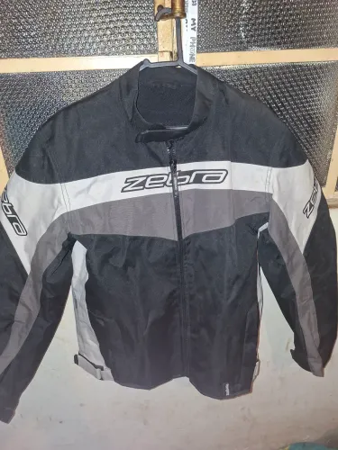 Jaqueta de Motociclista Zebra com Proteções - Tamanho G