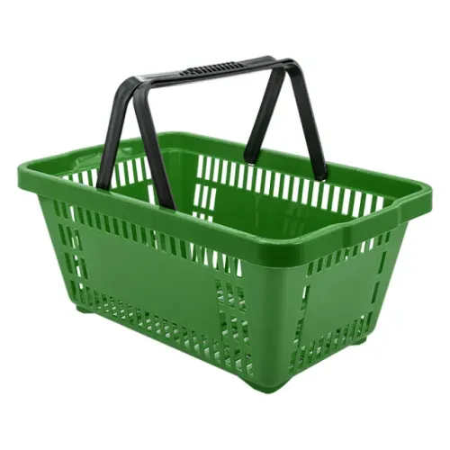 6402 - CESTA PLASTICA D-100 PRINCE VERDE DE 16LTS / MARCA: DELLAPLAST
