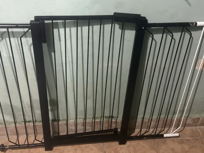 Grade Portão Grande para Pet Cachorro Cães Crianças Bebês Proteção