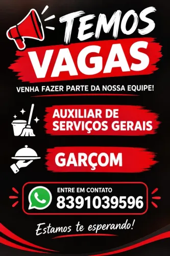 VAGAS DE EMPREGO