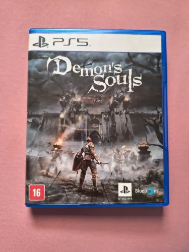 Demons souls semi novo sem arranhado