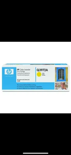 Toner HP Q3972A Amarelo Original Lacrado para Color LaserJet 2550 e outros
