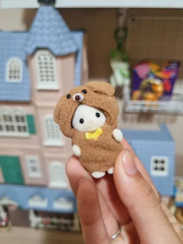 Sylvanian families bebê gato malhado
