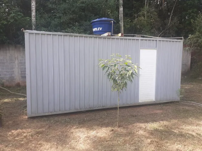 Casa kitnet Container Modular Habitacional Em Aço Galvanizado, Escritório, Depósito