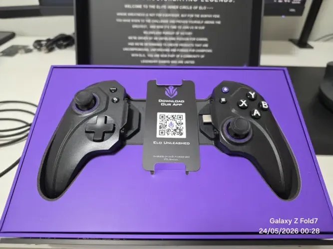 Controle ELO Vagabond USB-C para Android, iPhone 15+, iPad Mini e Cloud Gaming