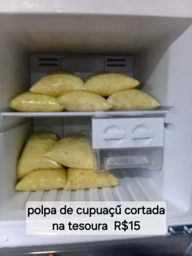 polpa de cupuaçu 100% natural
