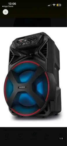 Caixa De Som Amplificada Bluetooth 250w Cm250 Cor Preto Mondial