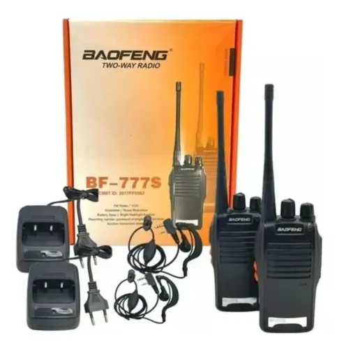 Rádio Comunicador Baofeng Walktalk Profissional 777s