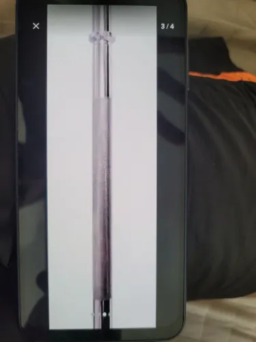 Barra de musculação 