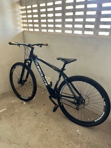 BICICLETA ARO 29 MONTADA (QUADRO ABSOLUTE + PEÇAS SHIMANO)
