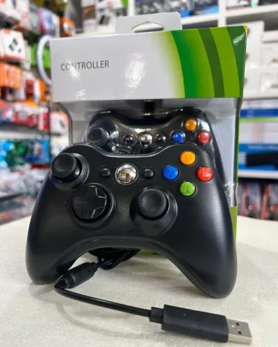 Controle Com Fio Xbox 360/PC KAPBOM KAP-360