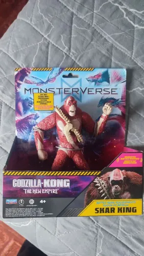 Boneco Skar King Monsterverse com som - Godzilla vs Kong (lacrado)