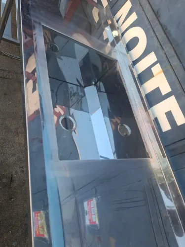 Mesa aço inox nova