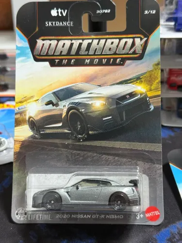 GT-R NISMO 2020 Apple TV filme MATCHBOX LANÇAMENTO RARO