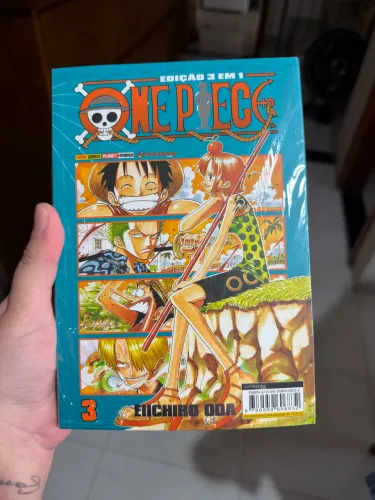 Mangá one piece 3 em 1 volume 3