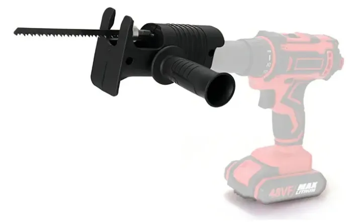 Kit Serra Adaptador de Serra Tico-Tico Elétrica para Furadeira e Parafusadeira, Ferramenta
