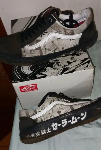 Vans Sailor Moon Skate Old Skool Prety Guardian EDIÇÃO LIMITADA 2022 número 41